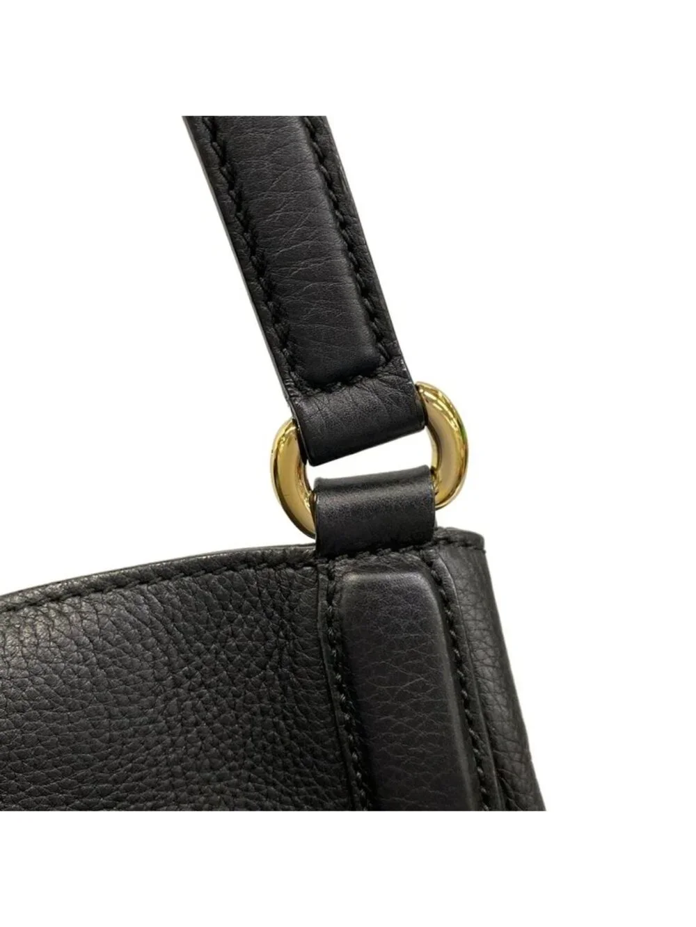 Gucci Tote Soho Cellarius Black Leather